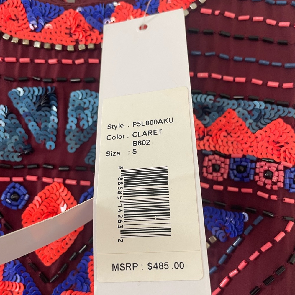 Parker Claret Mini Dress